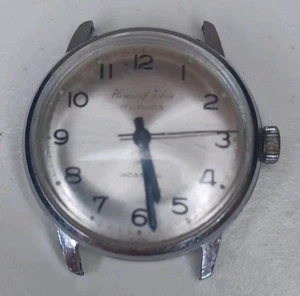 Reloj House of Jobin Swiss 17 Jewel Vintage Incabloc Cuerda Manual Funciona Sin Correa  - Imagen 1 de 9