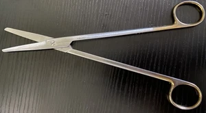 V. Mueller CH2086 Mayo Scissors, 9.2", Straight, Tungsten Carbide / Stainless - Picture 1 of 7