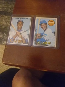 1967 & 1969 Ernie Banks - Picture 1 of 12