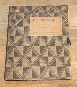  TISSUS NEGRE  by HENRI CLOUZOT  PORTFOLIO 48 Plates 1931 1st HC - Imagen 1 de 16