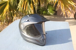 ARAI - XD - FULL FACE  HELMET - L - 7-1/4 - 7-3/8 -59-60CM - GRAY MET - NICE - Bild 1 von 5