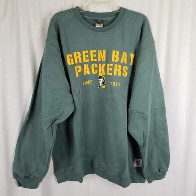 Vtg NFL Green Bay Packers Reebok Gridiron Classic Crewneck Sweatshirt Mens sz XL - Image 1 of 4