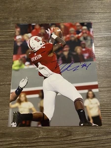 David Amerson NC State Wolfpack Signed 8x10 Football Photo NCAA - Picture 1 of 1