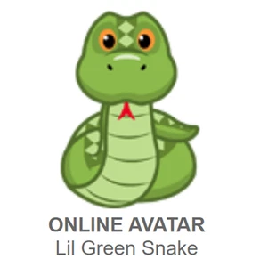 Webkinz Classic Lil Green Snake *nur Code* (~nachricht~) - Bild 1 von 3