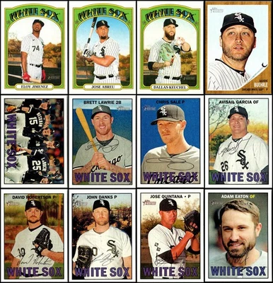 Lote de tarjetas Topps Heritage Chicago White Sox (59) - UNA VERDADERA JOYA - HACER TODOS LOS DÍAS... Foto 1 de 4