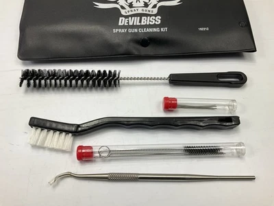INCOMPLETE, SOLD AS IS AS SHOWN, Devilbiss 192212 Spray Gun Cleaning Kit - Image 1 of 4