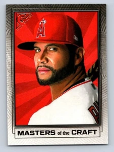2021 Topps Gallery #MTC-10 Albert Pujols Los Angeles Angels - Picture 1 of 2
