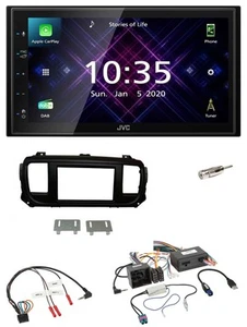 JVC DAB 2DIN Lenkrad Bluetooth USB Autoradio für Citroen Jumpy Spacetourer PDC - Bild 1 von 11