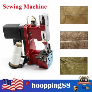 HEAVY DUTY LEATHER SEWING MACHINE MAXIMUM THICKNESS: 6MM 15000RPM 190W 110V - Picture 1 of 14