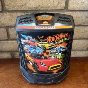 Hot Wheels 100-Car Rolling Storage Case w/ Retractable Handle And Wheels - Picture 1 of 20