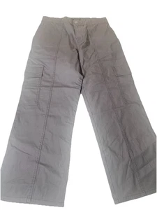 Social Standard by Sanctuary Ladies Portside Cargo Crop Pant Size Medium Gray - Picture 1 of 7