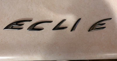 OEM 2006-2012 Mitsubishi Eclipse Emblem Logo letters Badges Trunk Rear Missing  - Image 1 of 3