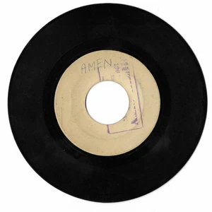 ULTRA RARE The Wailers - Amen /Habits, Blank 7", VG mp3 - Bild 1 von 2