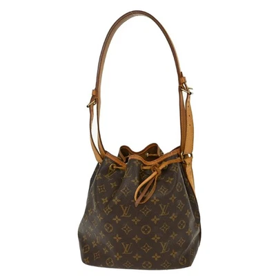 LOUIS VUITTON PETITE NOE DRAWSTRING SHOULDER BAG MONOGRAM M42226 YQ01880 - Image 1 of 4