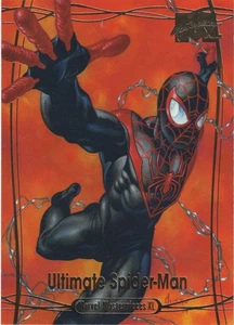 2024 Marvel Masterpieces XL Ultimate Spider-Man 5x7 Legendary Orange Foil 06/99 - Picture 1 of 2