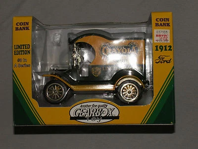 1-CRAYOLA DELIVERY CAR COIN BANK LIMITED EDITION #3 IN A SERIES 1912 FORD - Image 1 of 4