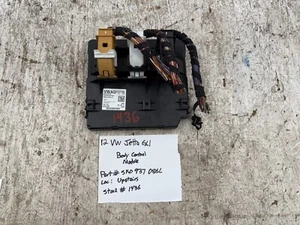 12 VOLKSWAGEN JETTA GLI MK6 TIGUAN BCM BODY CONTROL MODULE 11-13 5K0937086L - Picture 1 of 11