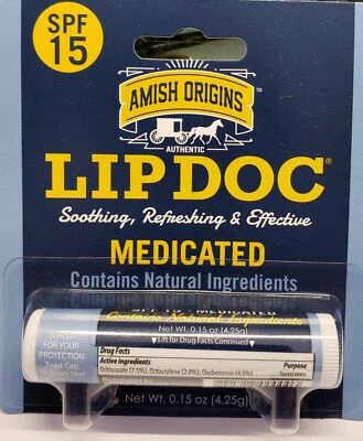 Bálsamo labial medicado Lip Doc FPS 15 Foto 1 de 2