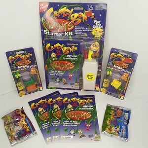 CRAZY BONES Starter Kit With Booster Packs and Manuals New Old Stock - Picture 1 of 9