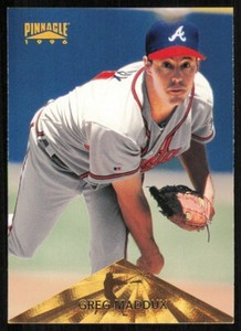 1996 Pinnacle #1 Greg Maddux