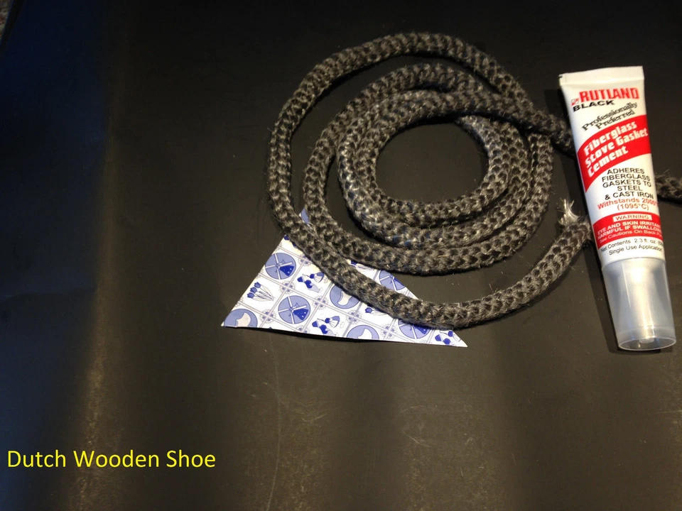  Kit de junta de cuerda de puerta NEGRO para estufa Osburn y PSG OA11400 Foto 1 de 1