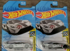 Lote de 2 Ford GT Race 2021 Hot Wheels '16 2016 - Imagen 1 de 1
