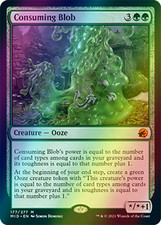 CONSUMING BLOB FOIL X1 NM INNISTRAD MIDNIGHT HUNT PRE-SALE ~NOSTALGIC TREASURES~
