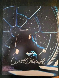 Ian McDiarmid The EMPEROR STAR WARS / COA PLEASE READ DESCRIPTION - Picture 1 of 1