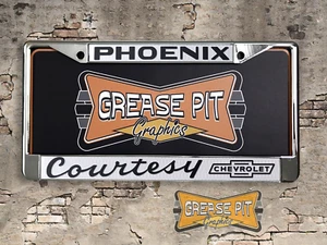 Courtesy Chevrolet Phoenix License Plate Frame - Picture 1 of 2
