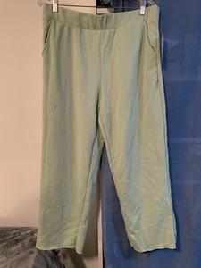 *Secret Treasures Sleepwear Pants - Womens L (12-14) Green Pajama New - Picture 1 of 4