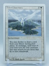 MTG Magic - Island Sanctuary - Revised Edition.