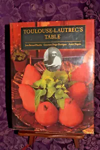 Toulouse-Lautrec's Table Fully Illustrated HCDJ 1st Edition 1993 Nice! - Picture 1 of 9