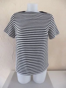 T ALEXANDER WANG - PULL Marinière - TAILLE 4 soit 36fr - Cuir et Coton - Imagen 1 de 8