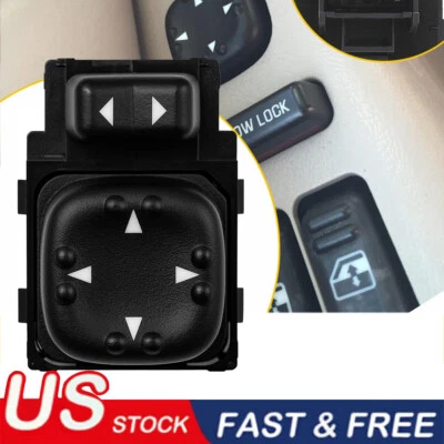 Interruptor de espejo retrovisor eléctrico para Chevrolet Silverado Sierra 1500 2500 3500 2000 2001 2002 Foto 1 de 4