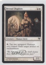 2012 Magic: The Gathering - Avacyn Restored Devout Chaplain #17 0a1