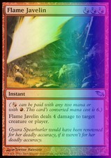 Magic the Gathering MTG Flame Javelin (92) Shadowmoor   LP FOIL