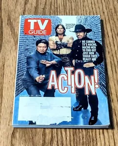 TV GUIDE ACTION! Chuck Norris, Sammo Hung, Kevin Sorbo - Macho Aug. 14-20 1999 - Picture 1 of 8