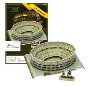 The Colosseum 3D Puzzle Jigsaw Model Coliseum Flavian Amphitheatre Rome Italy - Picture 1 of 1