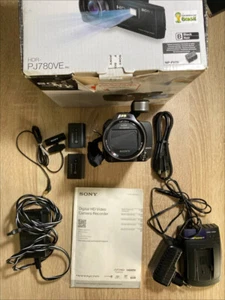 Sony Hdr PJ780VE pal videocamera handycam + 2 batterie + microfono Sony - Foto 1 di 8