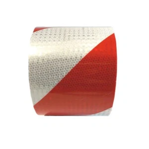 Avery Dennison KFZ-Warnmarkierung Großrolle linksweisend 141mm x 45,7mtr #60001 - Bild 1 von 1