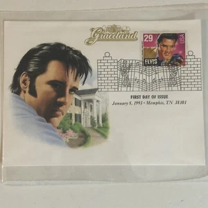 Elvis Presley Ersttagsbrief Vintage 8. Januar 1993 Memphis Tennessee - Bild 1 von 2