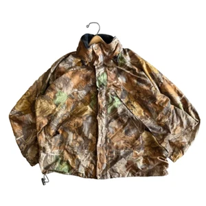 Vintage Sterns Camo Outer Zip Up Bomber Jacket 3XL - Picture 1 of 8