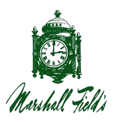 Marshall Field's Department Store Logo Sticker (Reproduction) - Image 1 of 2
