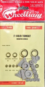 Aires Wheelliant 1/48 F-14B/D Tomcat Weighted Wheels - Bild 1 von 1