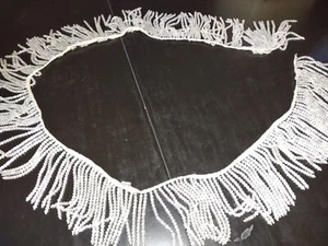 Vintage 4" Glass Bead Trim - Picture 1 of 2