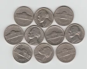 America Nickel x10 (1964-87) | 5 Cent USA US American Coins - Picture 1 of 2