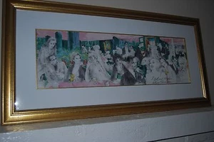 LEROY NEIMAN SERIGRAPH TITLED "POLO LOUNGE" SIGNED BY LEROY NEIMAN 1989 - Picture 1 of 12