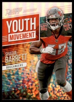 2020 Prestige Youth Movement #3 Shaquil Barrett - Image 1 of 2