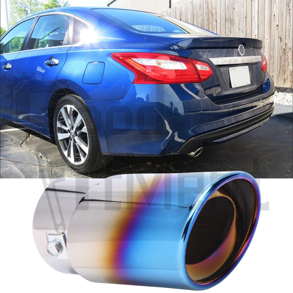 Глушитель с наконечником задней выхлопной трубы из нержавеющей стали для Nissan Altima 1998-19 - Изображение 1 из 4