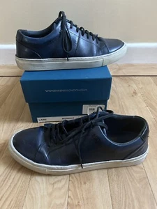 Oliver Sweeney Navy Blue Midnight Laine Leather Trainers Uk9 /Eur43 - Picture 1 of 8